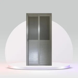 Aluminium-Slide-and-Swing-Half-Louver-Door