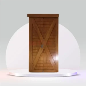 Bifold Wooden Barn Door-X