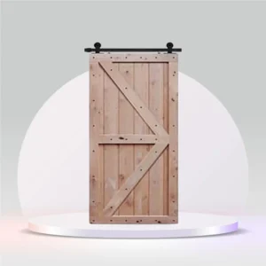 Double z 2 Panel Barn Door