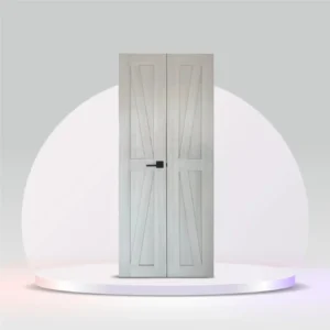 Double-leaf laminate Barn Door