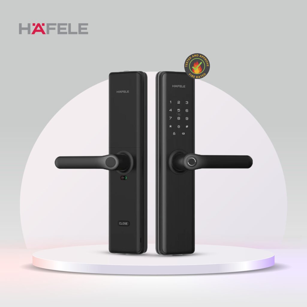 Hafele DL7600 Lever Handle Digital Door Lock