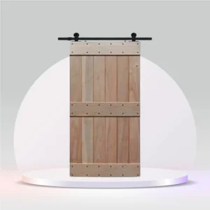 Mid Rail Plank Barn Door