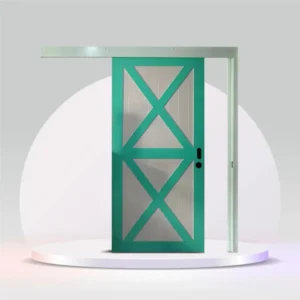 Wooden Sliding Barn Door Cross