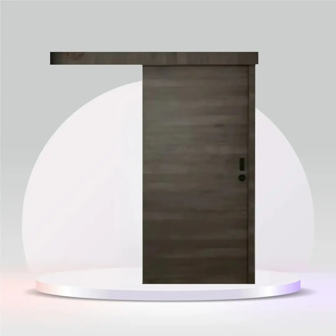 Wooden Sliding Door with Top Hung Track