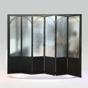 Slim Frame Aluminium Bi-Fold Door With 6 Panel Glass Design