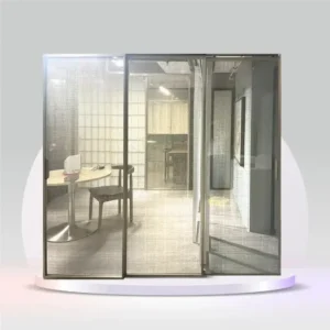 slim frame sliding door