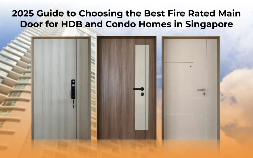 2025 Guide to Choosing the Best Fire Rated Main Door for HDB and Condo Homes in Singapore