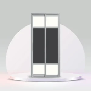 Aluminum Slide & Swing Toilet Door – SD-7058