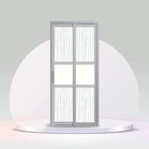 Aluminum Slide & Swing Toilet Door – SD-7006