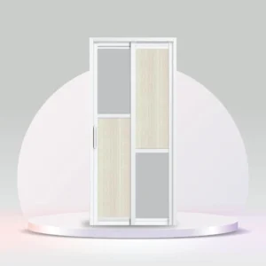 Aluminum Slide & Swing Toilet Door – SD-7007