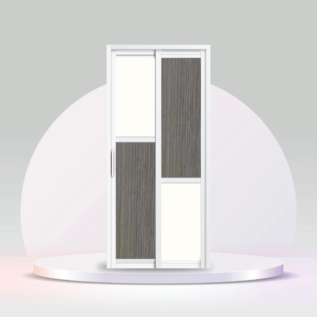 Aluminum Slide & Swing Toilet Door – SD-7008