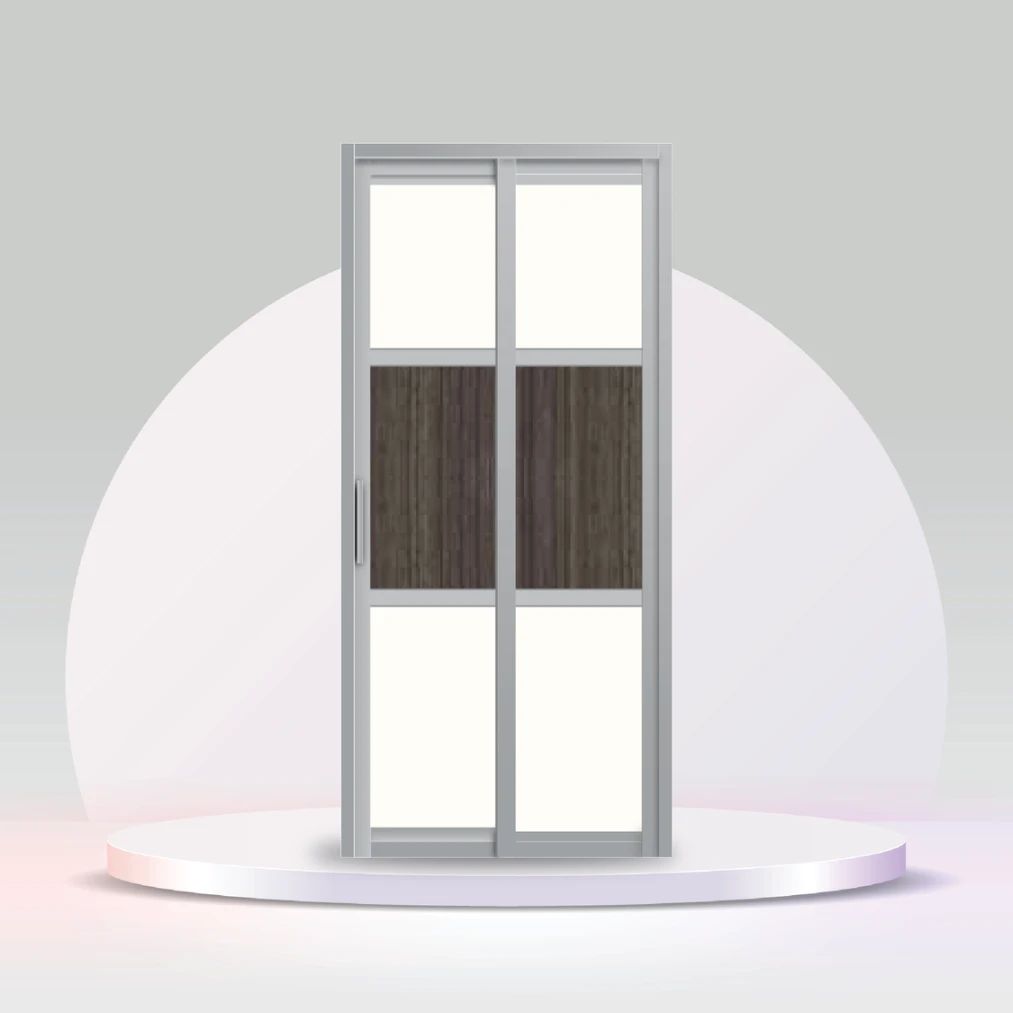 Aluminum Slide & Swing Toilet Door – SD-7009