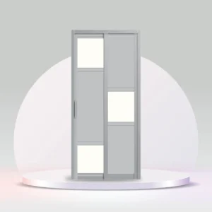 Aluminum Slide & Swing Toilet Door – SD-7011