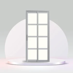 Aluminum Slide & Swing Toilet Door – SD-7016