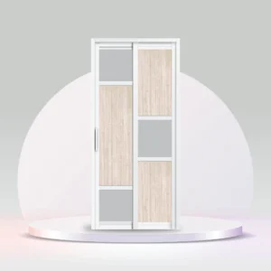 Aluminum Slide & Swing Toilet Door – SD-7018