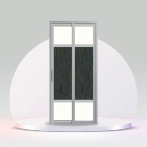 Aluminum Slide & Swing Toilet Door – SD-7019