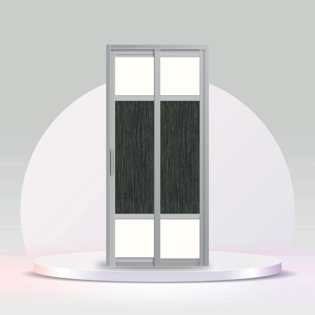 Aluminum Slide & Swing Toilet Door – SD-7019