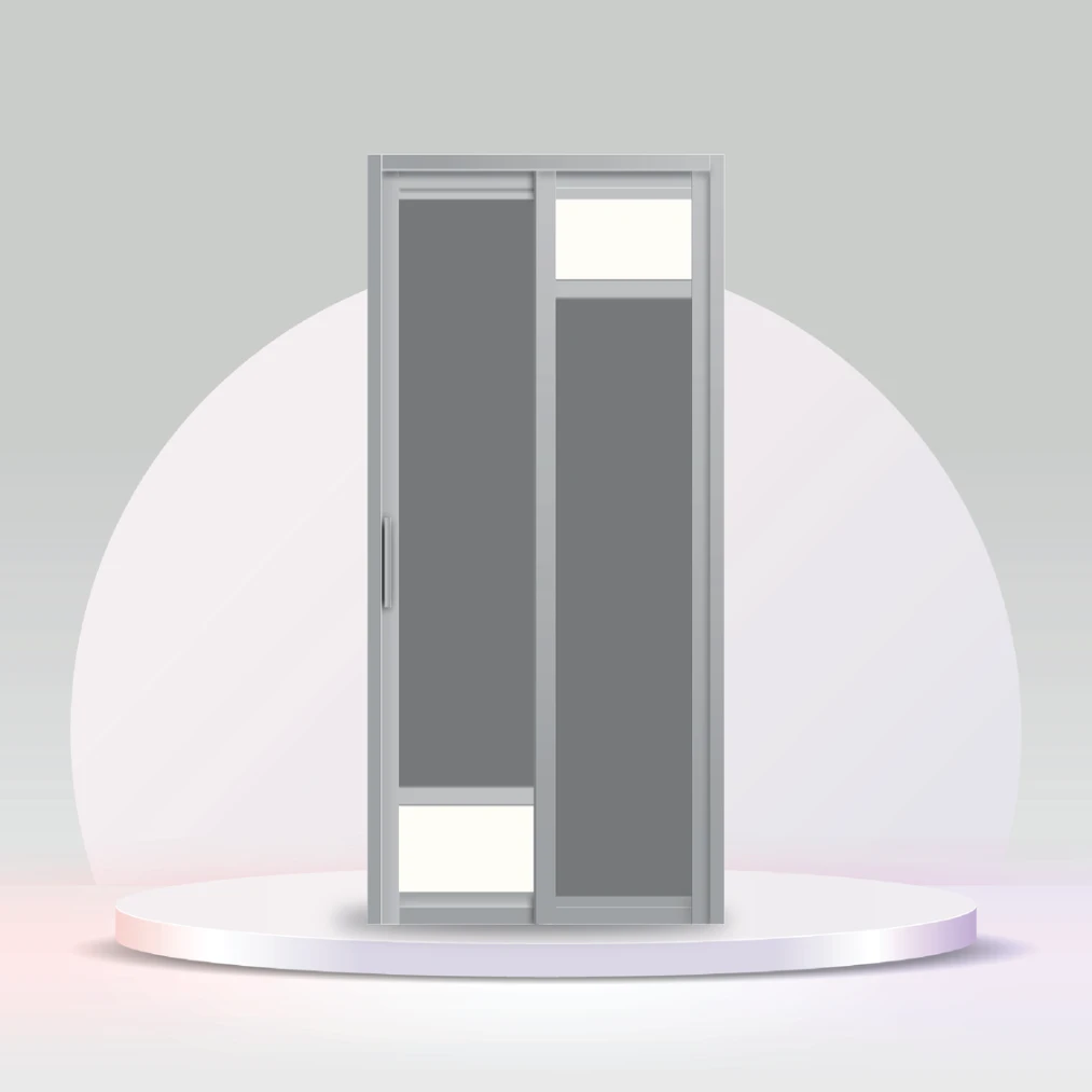 Aluminum Slide & Swing Toilet Door – SD-7021