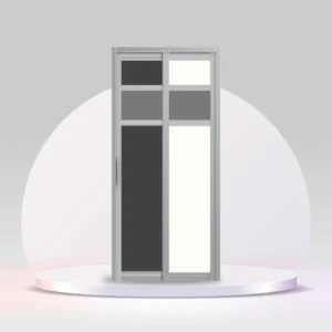 Aluminum Slide & Swing Toilet Door – SD-7033