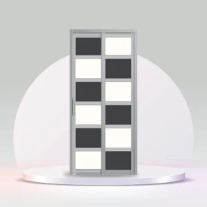 Aluminum Slide & Swing Toilet Door – SD-7036