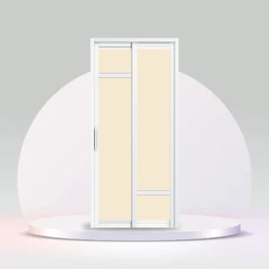 Aluminum Slide & Swing Toilet Door – SD-7041