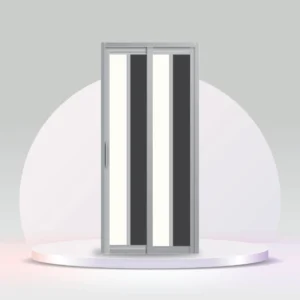 Aluminum Slide & Swing Toilet Door – SD-7050