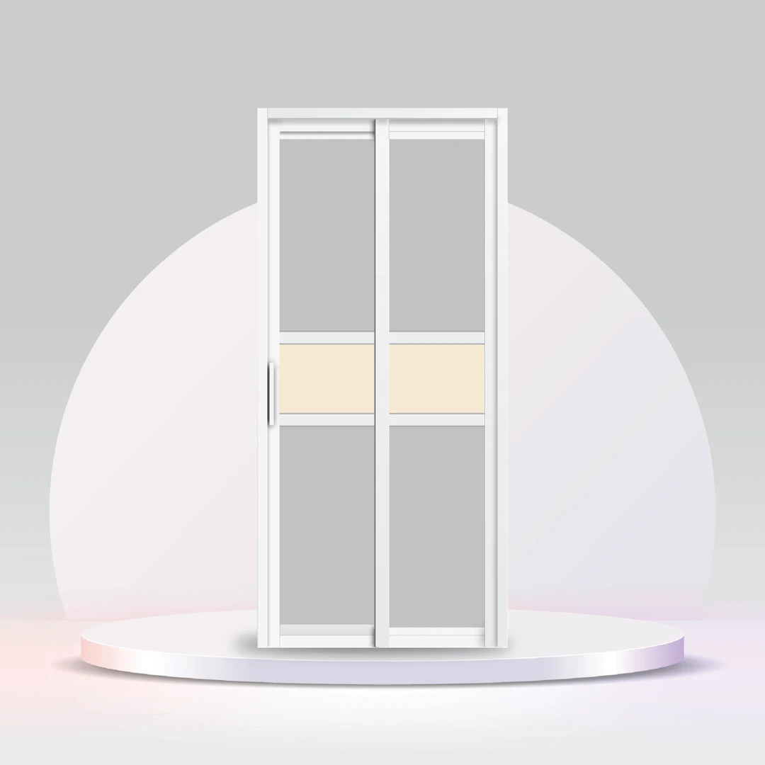 Aluminum Slide & Swing Toilet Door – SD-7051