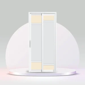 Aluminum Slide & Swing Toilet Door – SD-7052