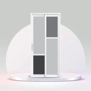 Aluminum Slide & Swing Toilet Door – SD-7055