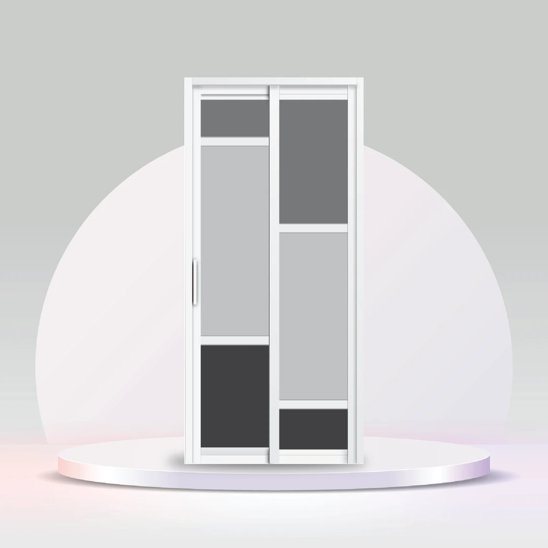 Aluminum Slide & Swing Toilet Door – SD-7056