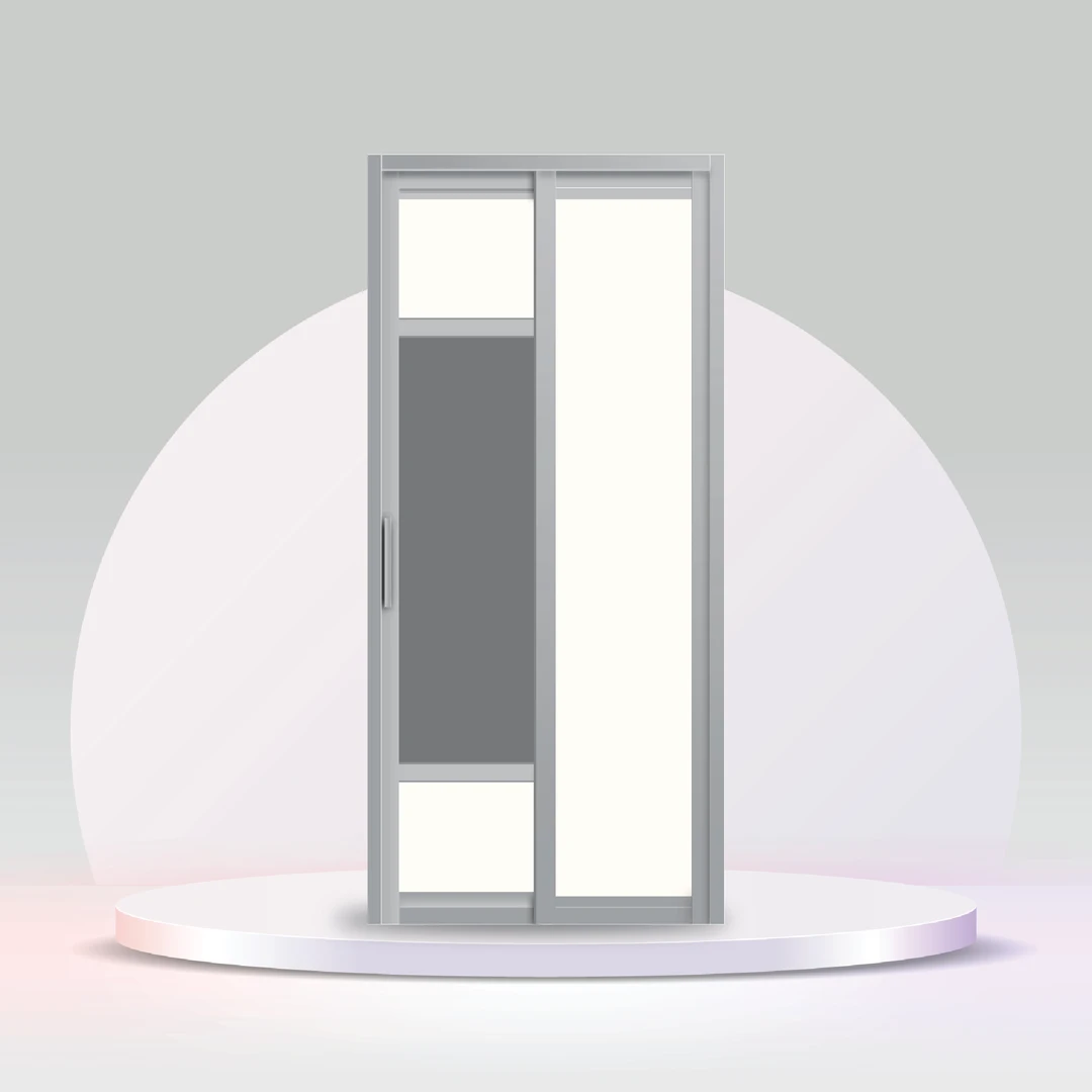 Aluminum Slide & Swing Toilet Door – SD-7059