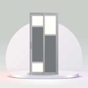 Aluminum Slide & Swing Toilet Door – SD-7060