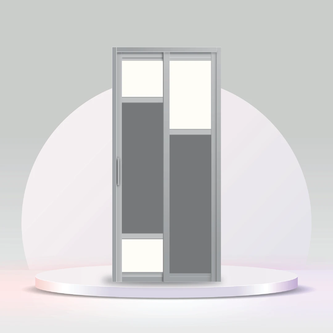 Aluminum Slide & Swing Toilet Door – SD-7060