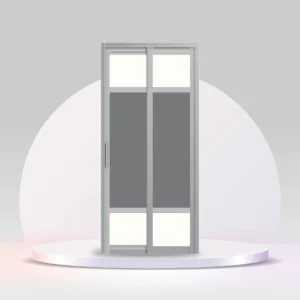 Aluminum Slide & Swing Toilet Door – SD-7061