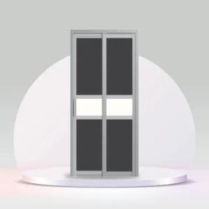 Aluminum Slide & Swing Toilet Door – SD-7062