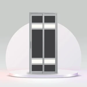 Aluminum Slide & Swing Toilet Door – SD-7063