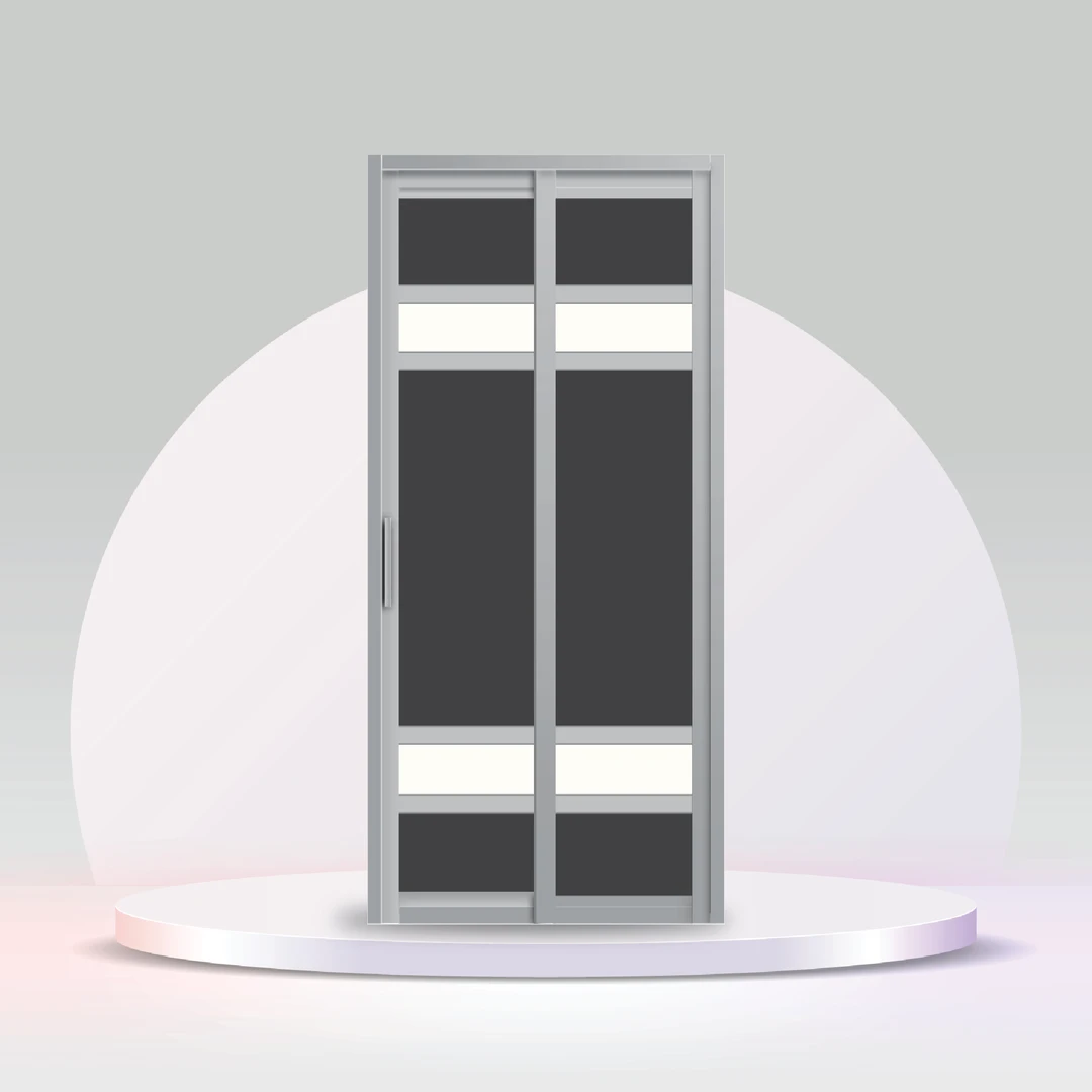 Aluminum Slide & Swing Toilet Door – SD-7063