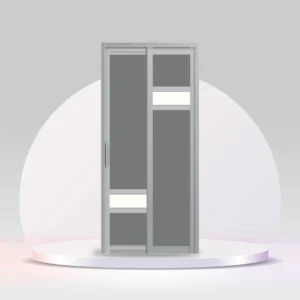 Aluminum Slide & Swing Toilet Door – SD-7068