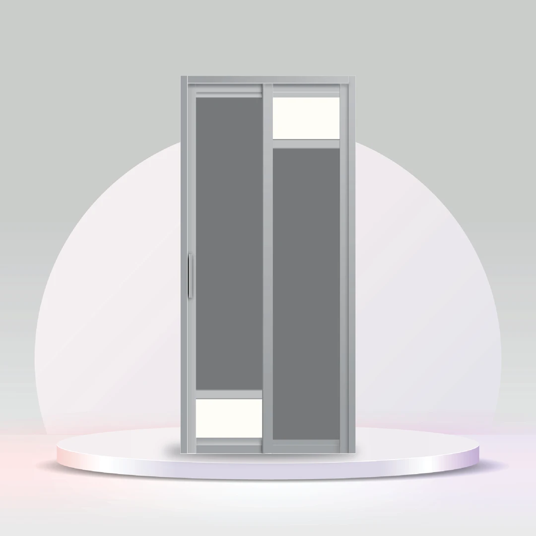 Aluminum Slide & Swing Toilet Door – SD-7069