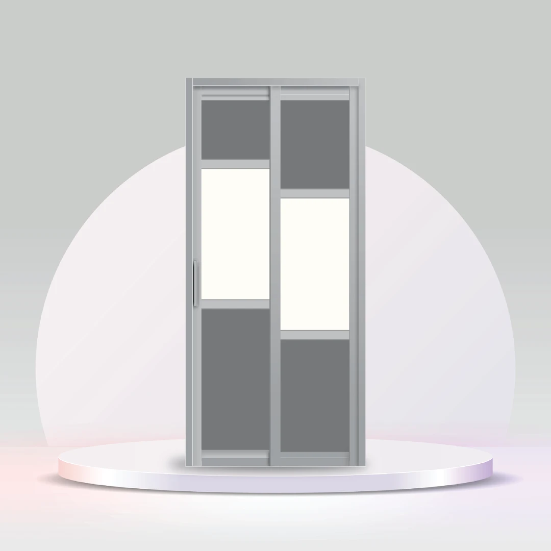 Aluminum Slide & Swing Toilet Door – SD-7070