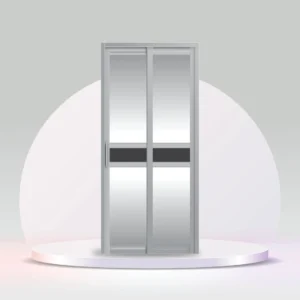 Aluminum Slide & Swing Toilet Door – SD-7071