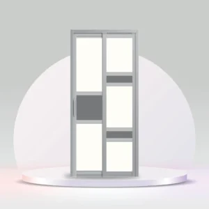 Aluminum Slide & Swing Toilet Door – SD-7072