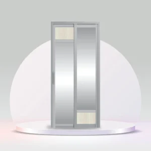 Aluminum Slide & Swing Toilet Door – SD-7073