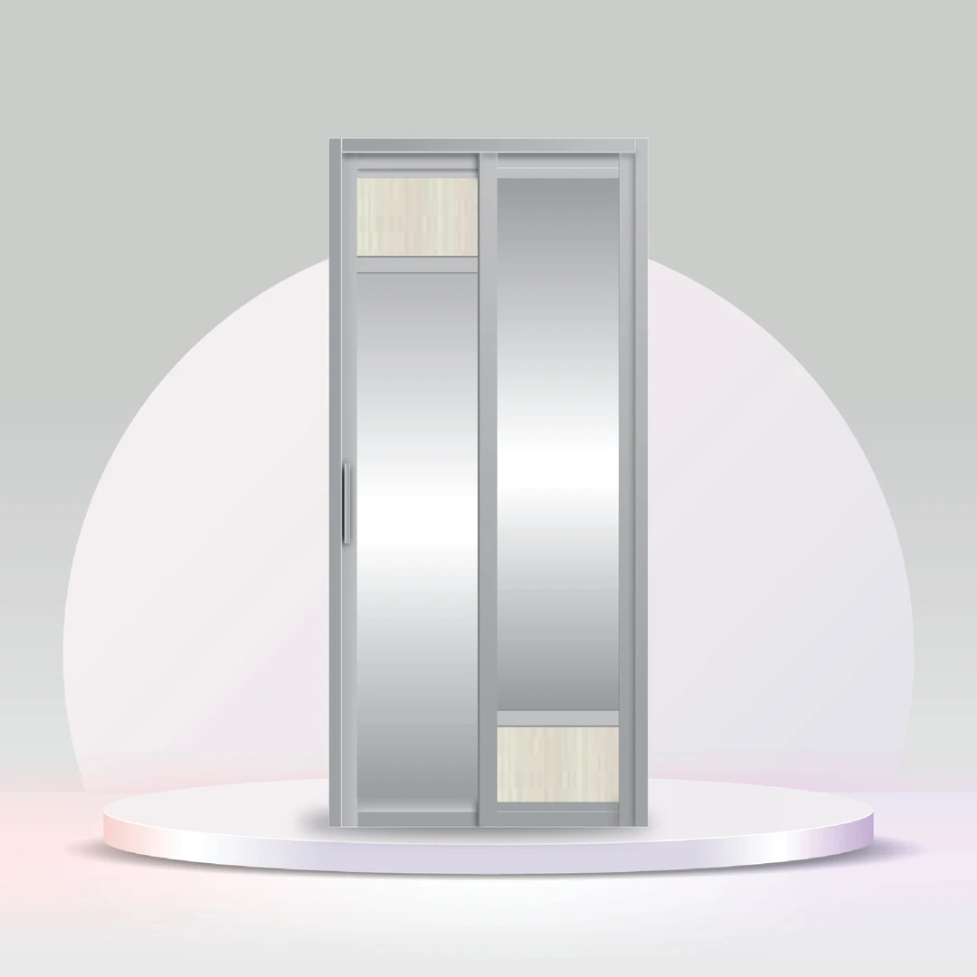 Aluminum Slide & Swing Toilet Door – SD-7073