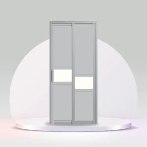 Aluminum Slide & Swing Toilet Door – SD-7076