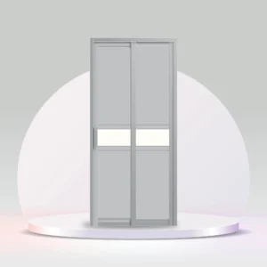 Aluminum Slide & Swing Toilet Door – SD-7077