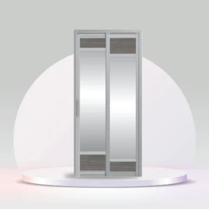 Aluminum Slide & Swing Toilet Door – SD-7079