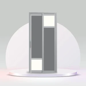 Aluminum Slide & Swing Toilet Door – SD-7083