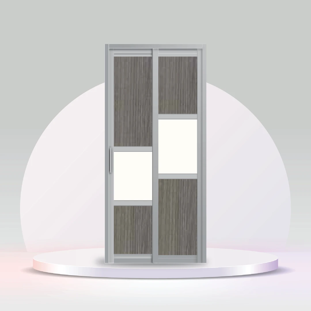 Aluminum Slide & Swing Toilet Door – SD-7086