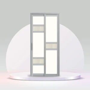 Aluminum Slide & Swing Toilet Door – SD-7095